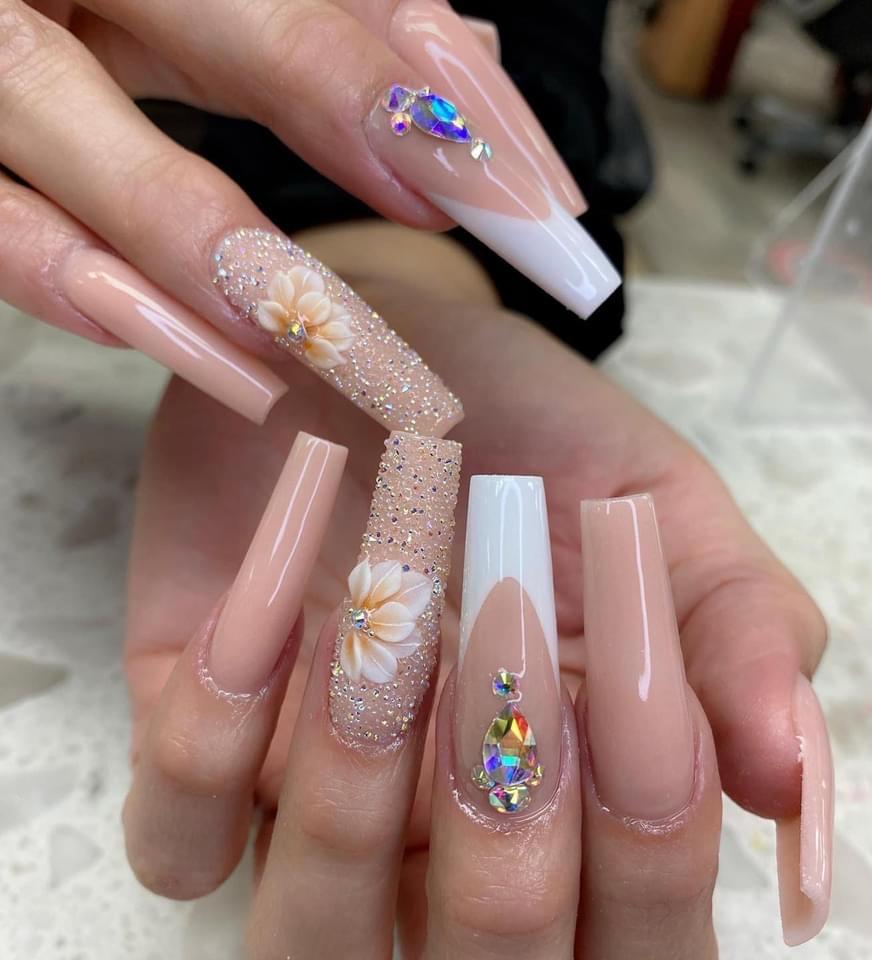 Em Nails & Spa nail work in Columbia, South Carolina